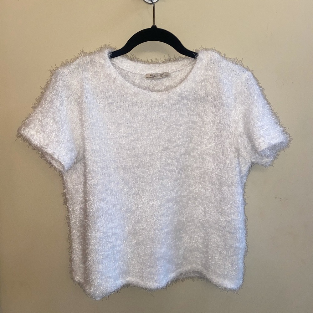 Zara Knit short sleeve top